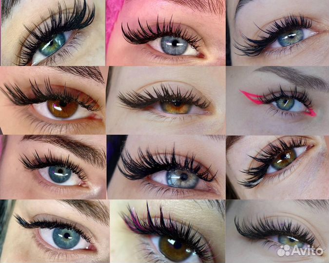 Наращивание ресниц объемы и тренды