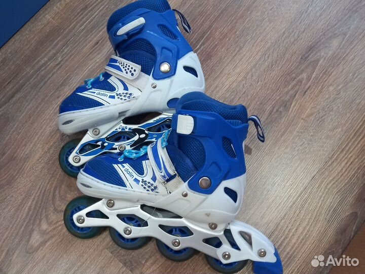 Роликовые коньки детские раздвижные