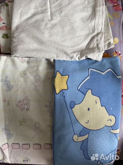 Детское постельное белье в кроватку