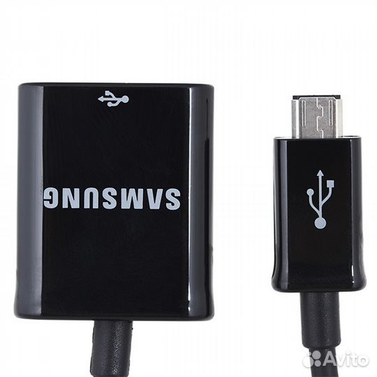 Кабель переходник OTG Samsung micro USB-USB оригин