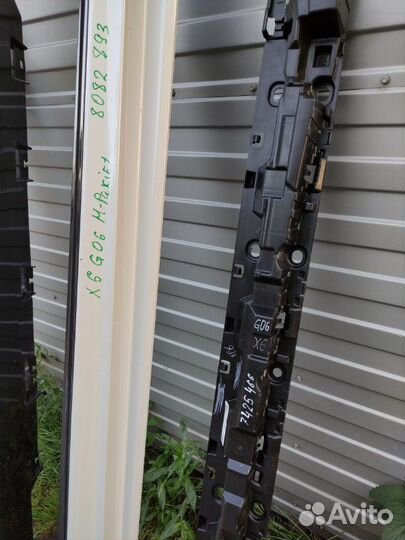 Накладка порога Bmw X6 G06 2019