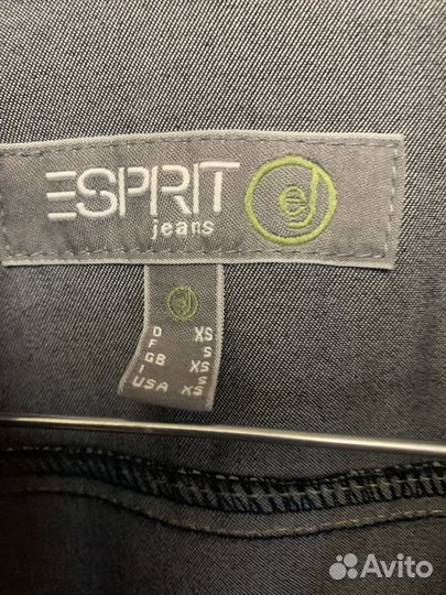 Летний джинсовый жакет от бренда espirit р.44