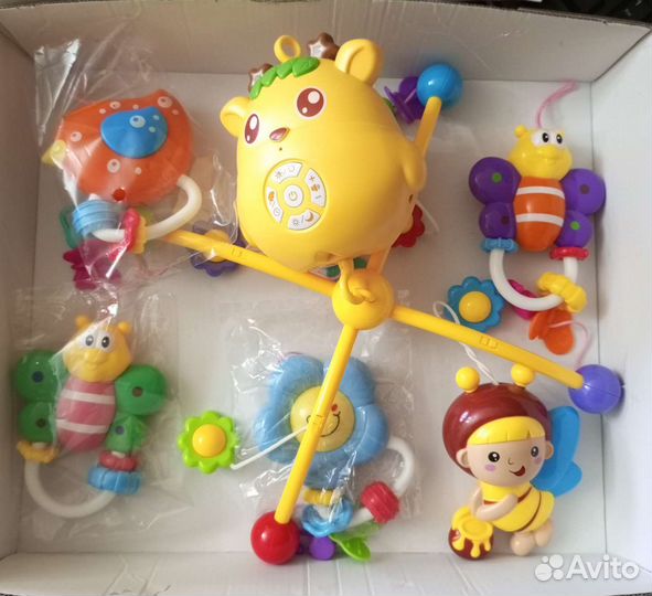 Музыкальная карусель на кроватку