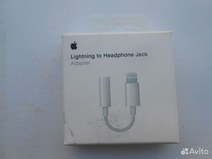 Переходник Apple Lightning - mini jack 3.5