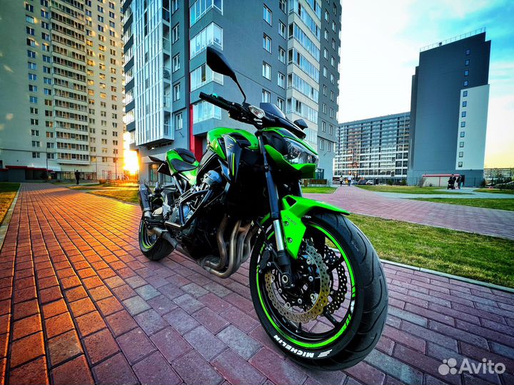 Kawasaki Z900 в идеальном состоянии