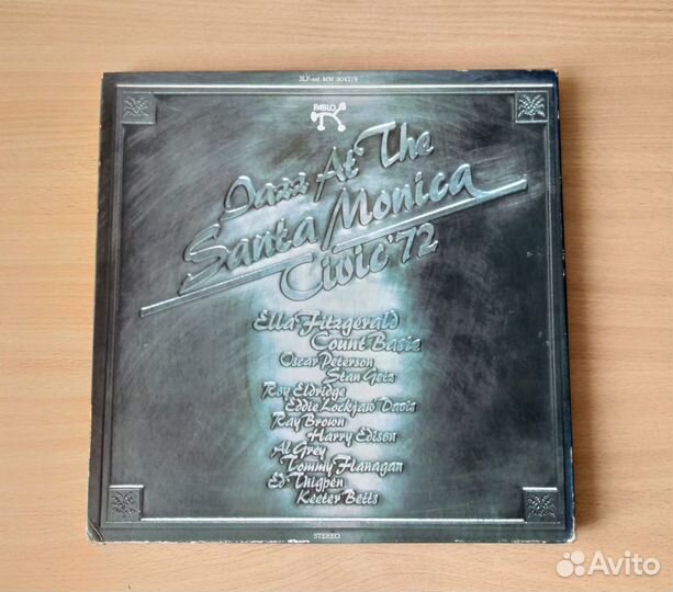 3xLP Jazz AT The Santa Monica Civic '72 (Japan) NM