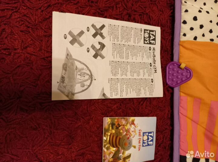Детский развивающий коврик Taf Toys