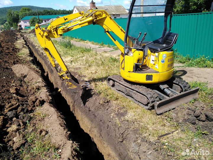 Услуги мини эксковатора