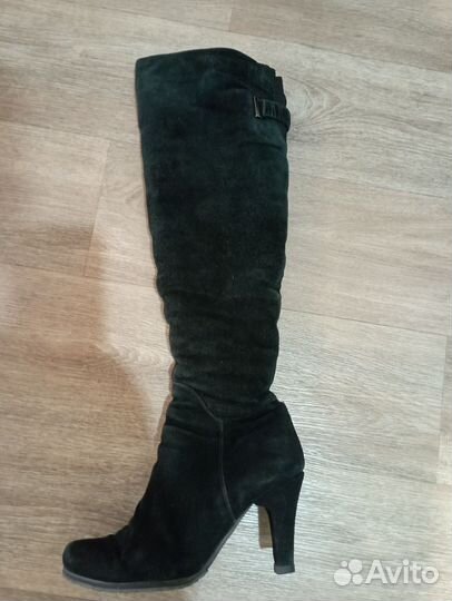 Сапоги зимние ботфорты