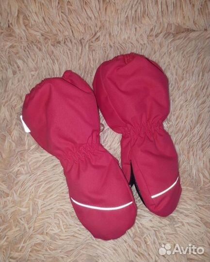 Варежки краги Reima на овчине размер 0