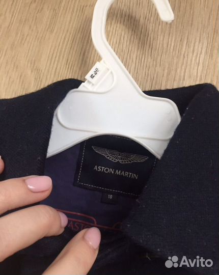 Детское шерстяное пальто Aston Martin, Италия