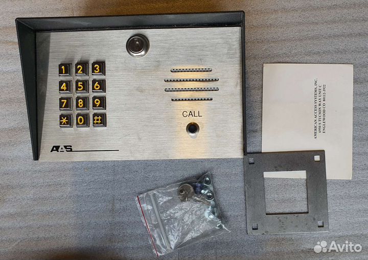Кодонаборная панель с интеркомом AAS