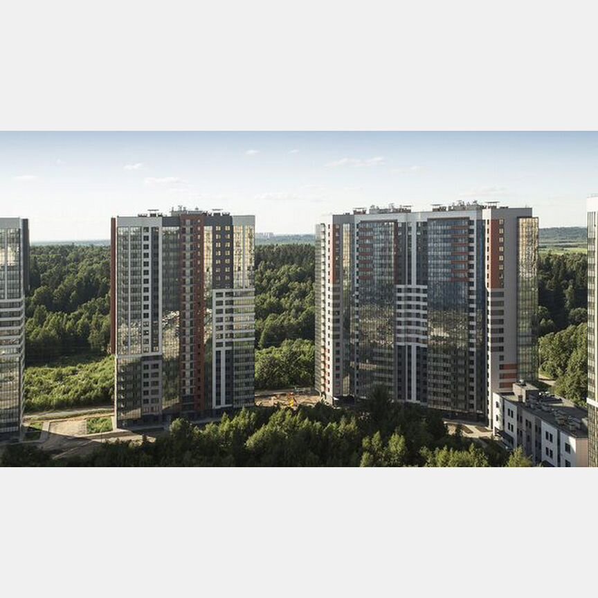 1-к. квартира, 41,1 м², 17/23 эт.