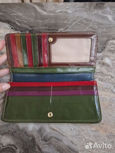 Кошелек женский натуральная кожа практически новый