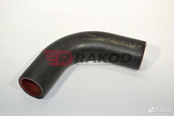 Патрубок радиатора shaanxi верх. F3000 d45mm