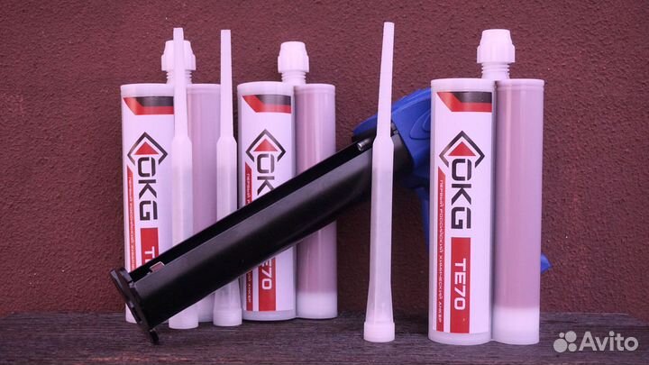 Химический анкер окг те 70 клеевой многокомпонентн