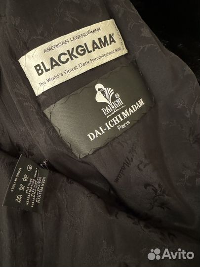 Премиальная шуба из норки blackglama 44- 46 р