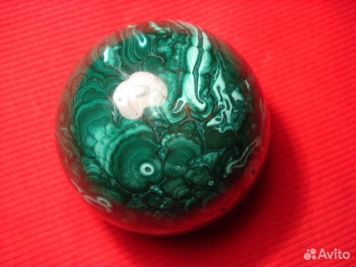 Шар Малахитовый Урал Малахит 5,5см Минерал Большой