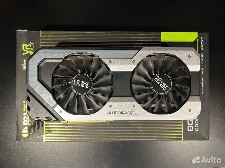 GeForce GTX 1070 Ti Palit JetStream 8 Gb