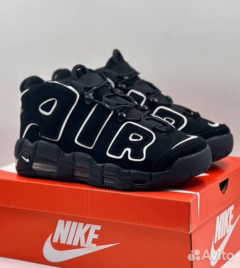 Черные Nike Air Uptempo