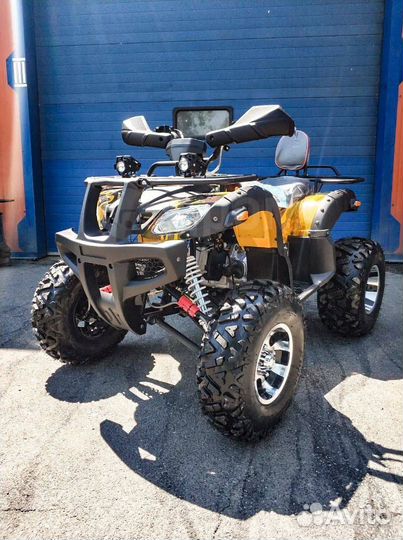 Квадроцикл Grizzly 200cc желтый