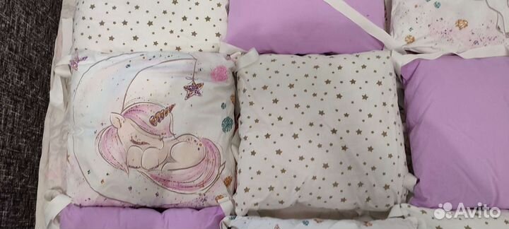 Бортики в кроватку