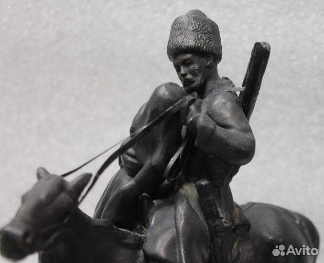 Прощание казака с казачкой Касли 1977 Чугун Лошадь