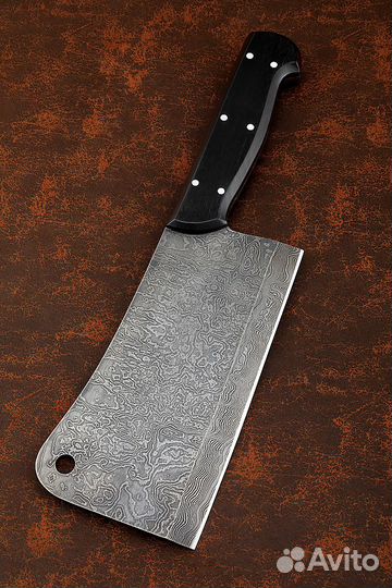 Тяпка 9 дамаск цельнометаллическая черный граб