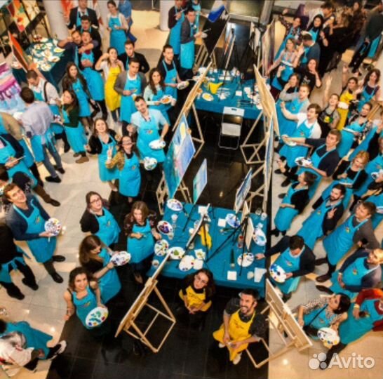 Художник–ведущий арт мастер-классов