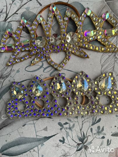 Украшение на пучок для художественной