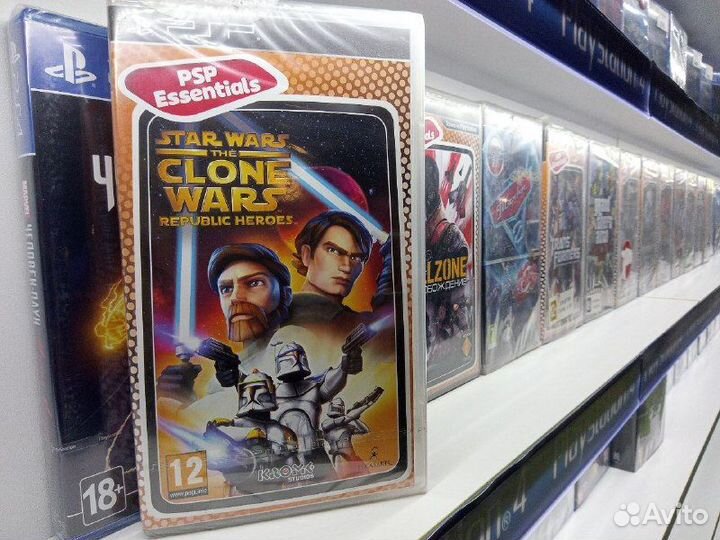 Starwars the clone wars republic PSP Трк Ситимолл