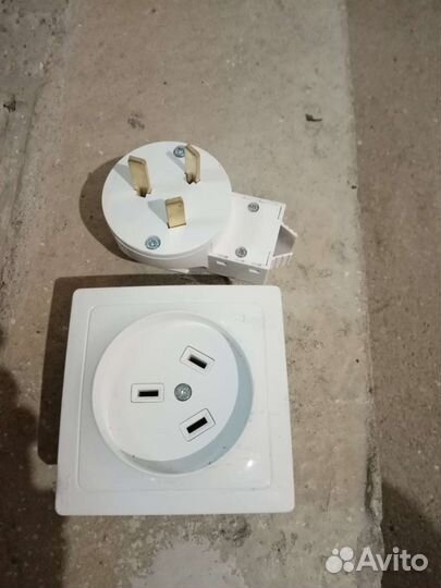 Розетка с вилкой дли плит