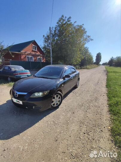 Mazda 3 1.6 МТ, 2007, 266 500 км