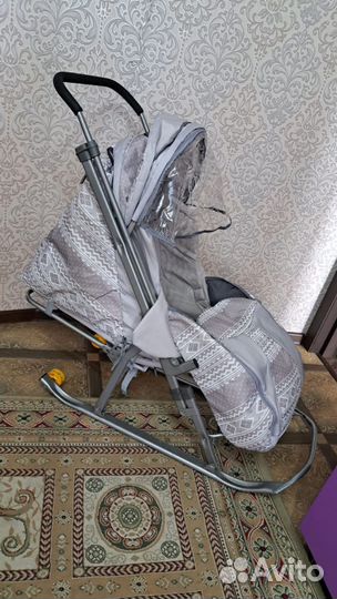 Коляска санки