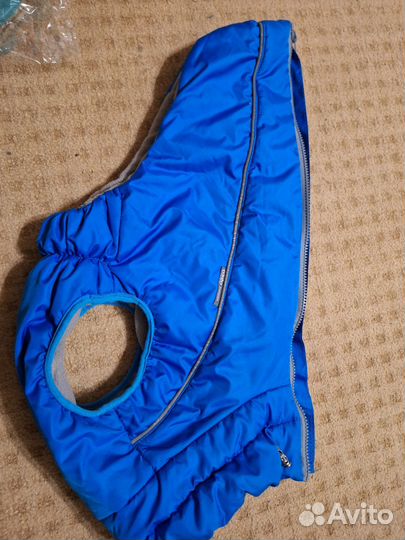 Жилет и миска для собаки