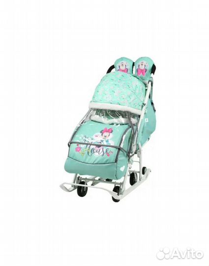 Детские санки коляска ника kids