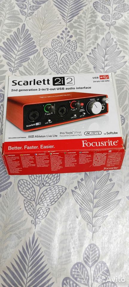 Звуковая карта Focusrite Scarlett