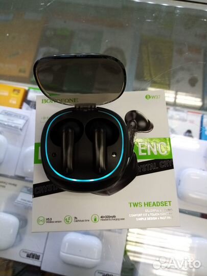 Беспроводные наушники новые