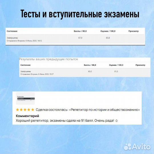 Репетитор по истории и обществознанию