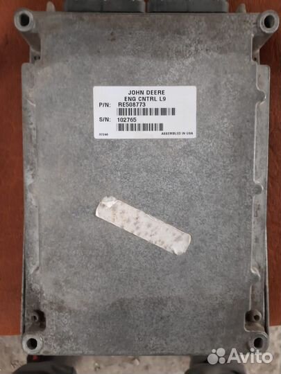 RE508773 Контролер двигателя John Deere б/у