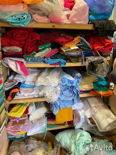 Ткани и лоскуты для шитья