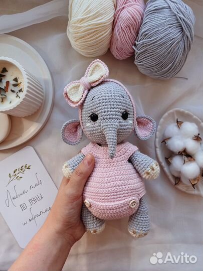 Вязаные игрушки ручной работы