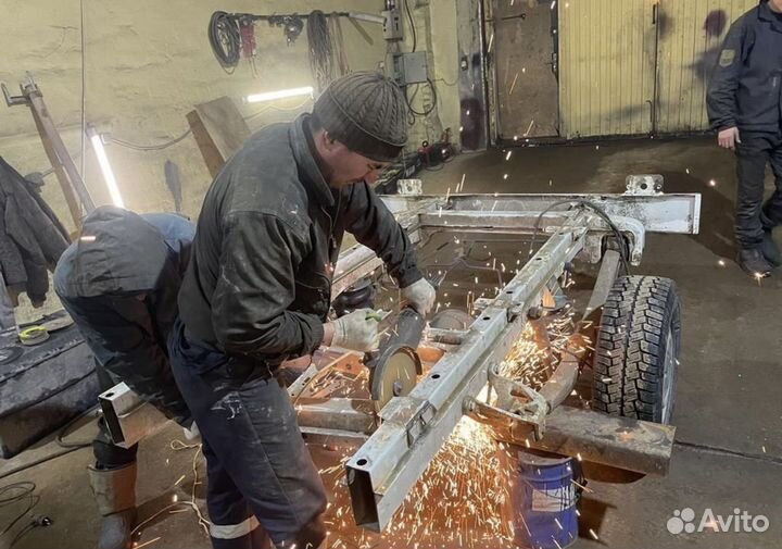 Ремонт рамы на Ford Transit,Iveco,MAN,Mercedes