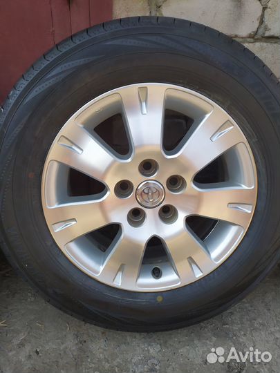 Оригинальные литые диски Toyota 5x114.3 R16