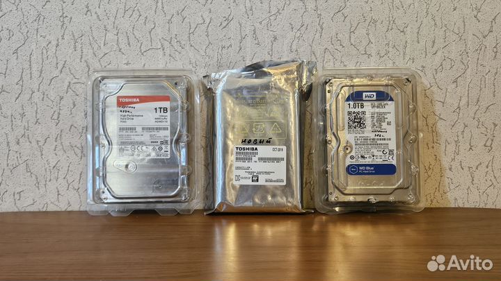 Жёсткий диск 1тб WD Toshiba