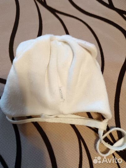 Шапочка для новорожденного весна, осень