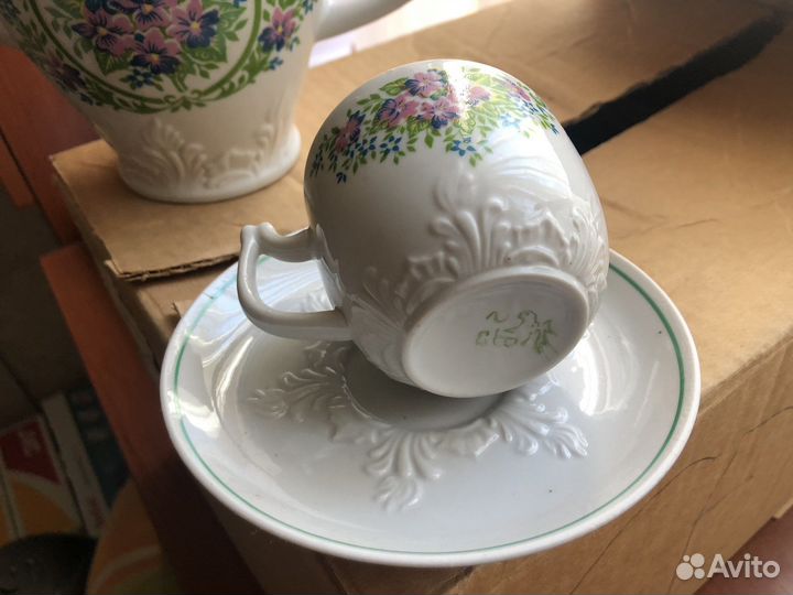 Кофейный сервиз новый