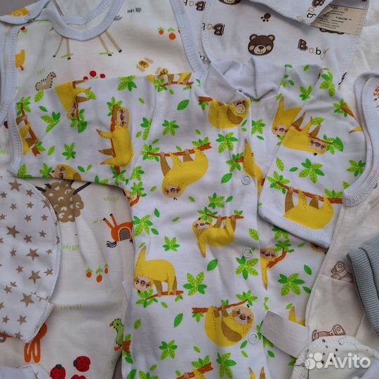 Пакет новых вещей для новорожденного р62