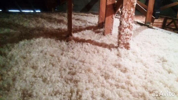 Утеплитель из овечьей шерсти для стен и потолка