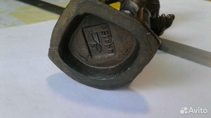 Статуэтка бронзовая Вратарь с времён СССР